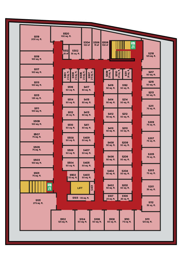Second Floor floorplan